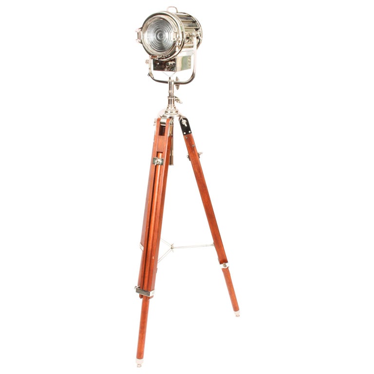 Vintage Ralph Lauren Montauk Searchlight Standing Lamp, Late 20th Century  at 1stDibs