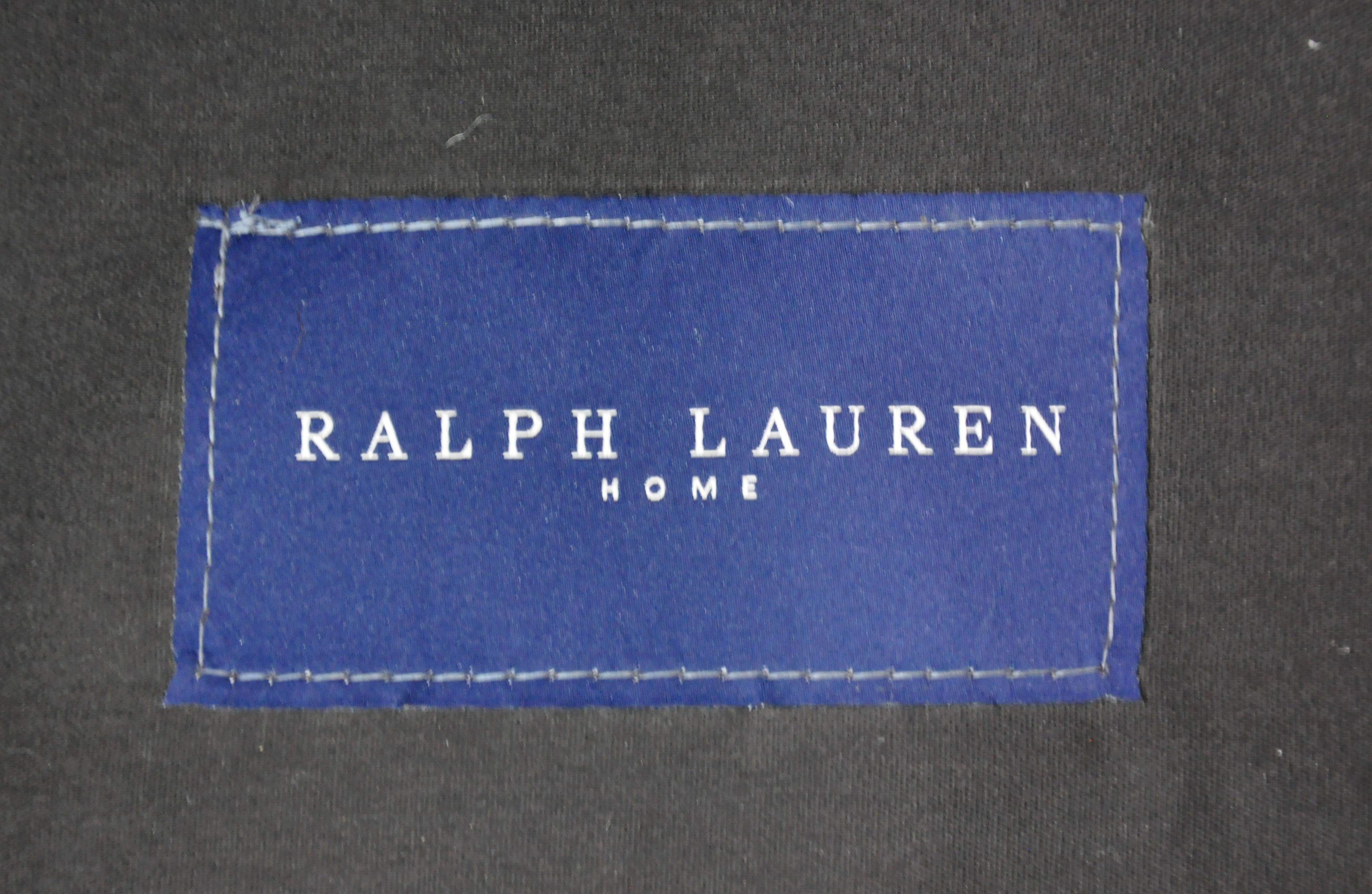 Vintage Ralph Lauren Nailhead Leather Club Chair 3