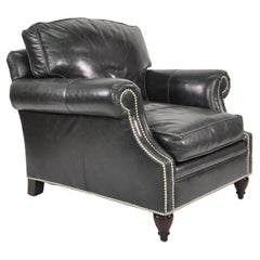 Vintage Ralph Lauren Nailhead Leather Club Chair