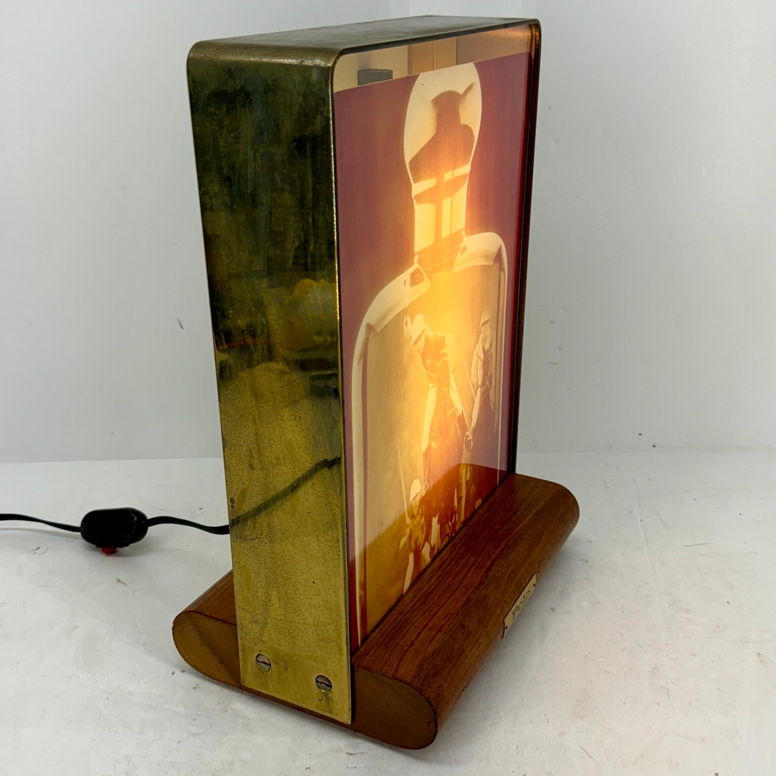 Vintage Ralph Lauren Polo Advertisement Display Lighting 5