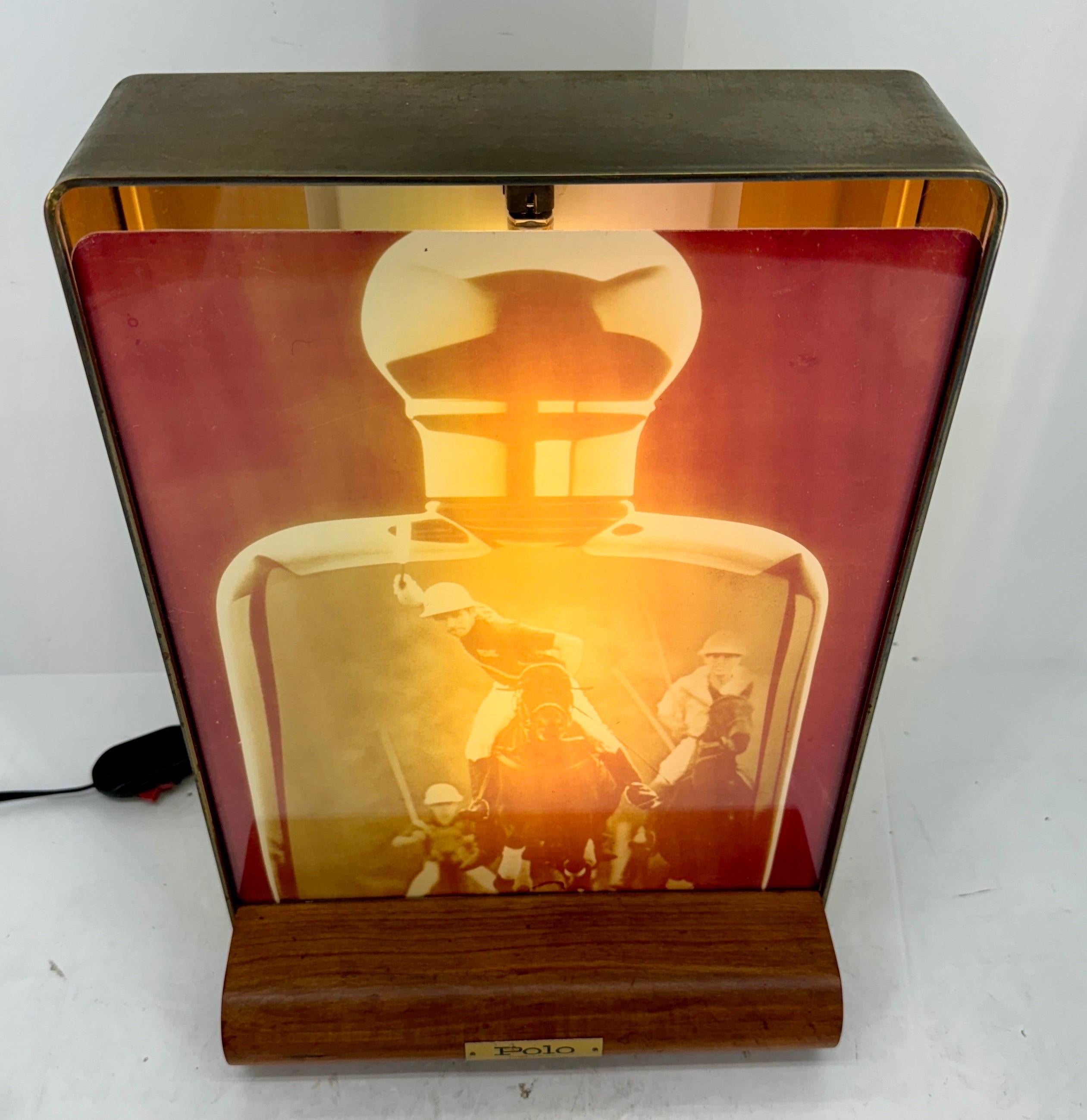 Vintage Ralph Lauren Polo Advertisement Display Lighting  For Sale 6