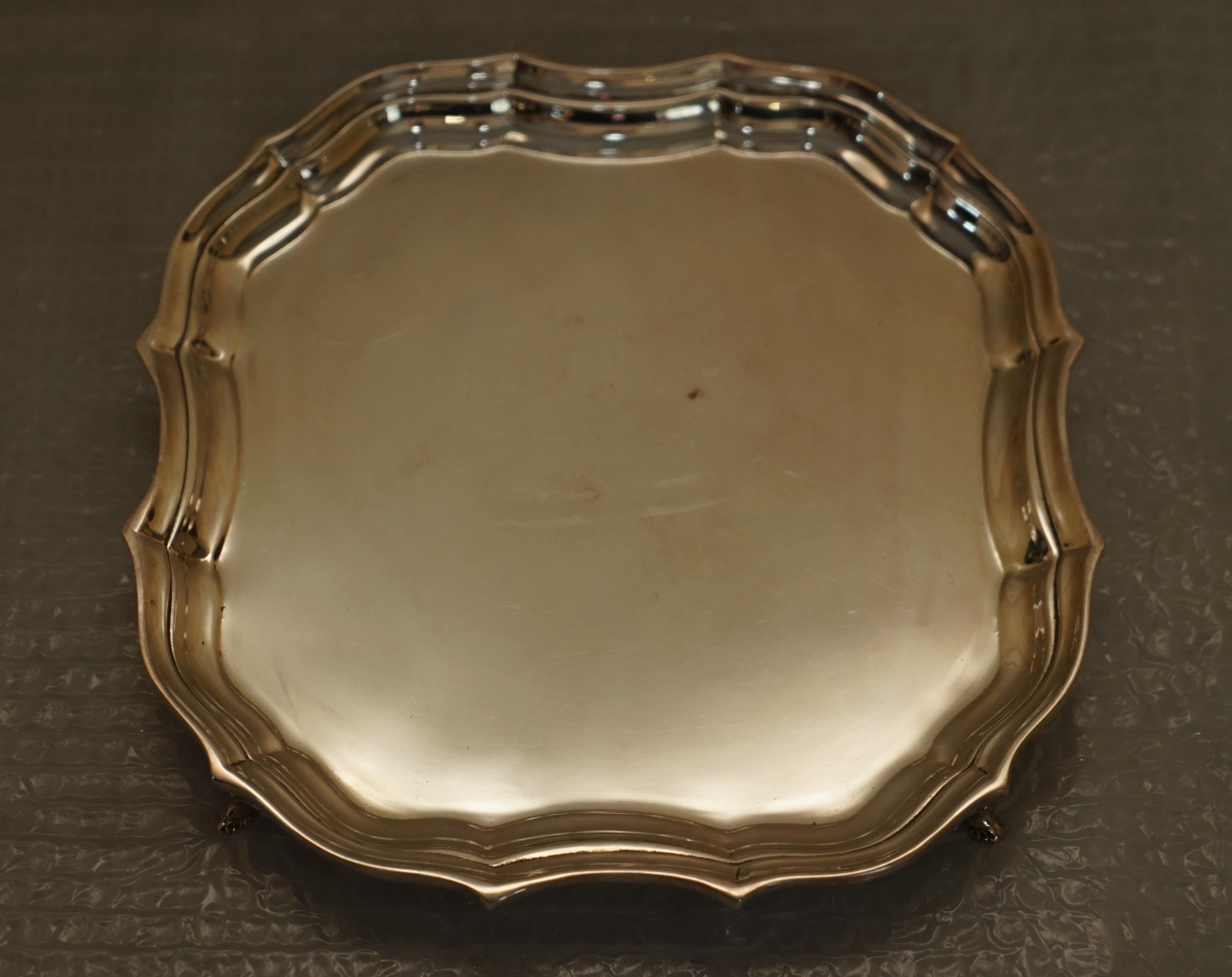 Hand-Crafted VINTAGE RALPH LAUREN SERVING TRAY PART OF A SUITE WiTH PIE CRUST EDGE