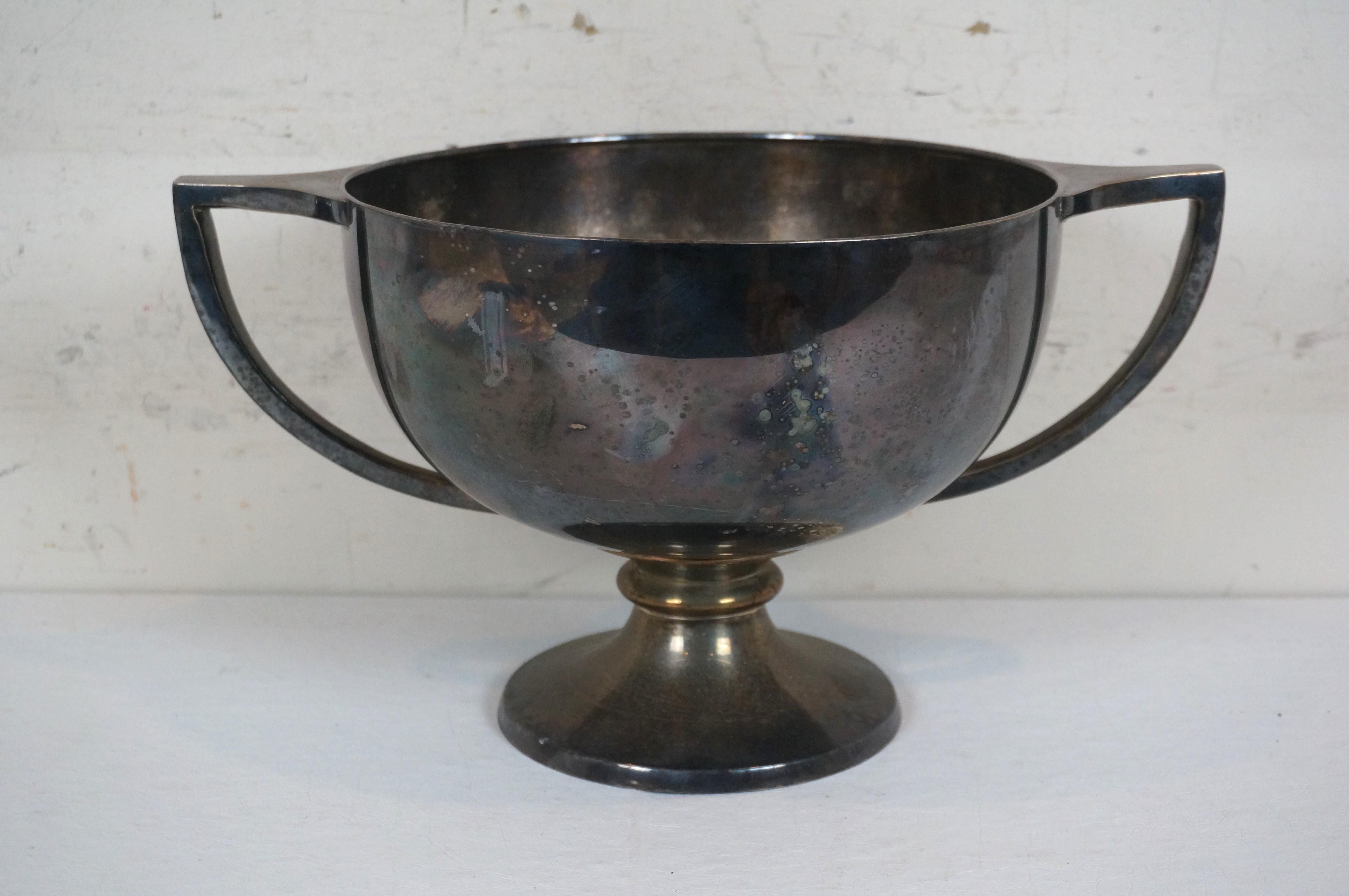 Vintage Ralph Lauren Silverplate Centerpiece Trophy Urn Cup Compote 13