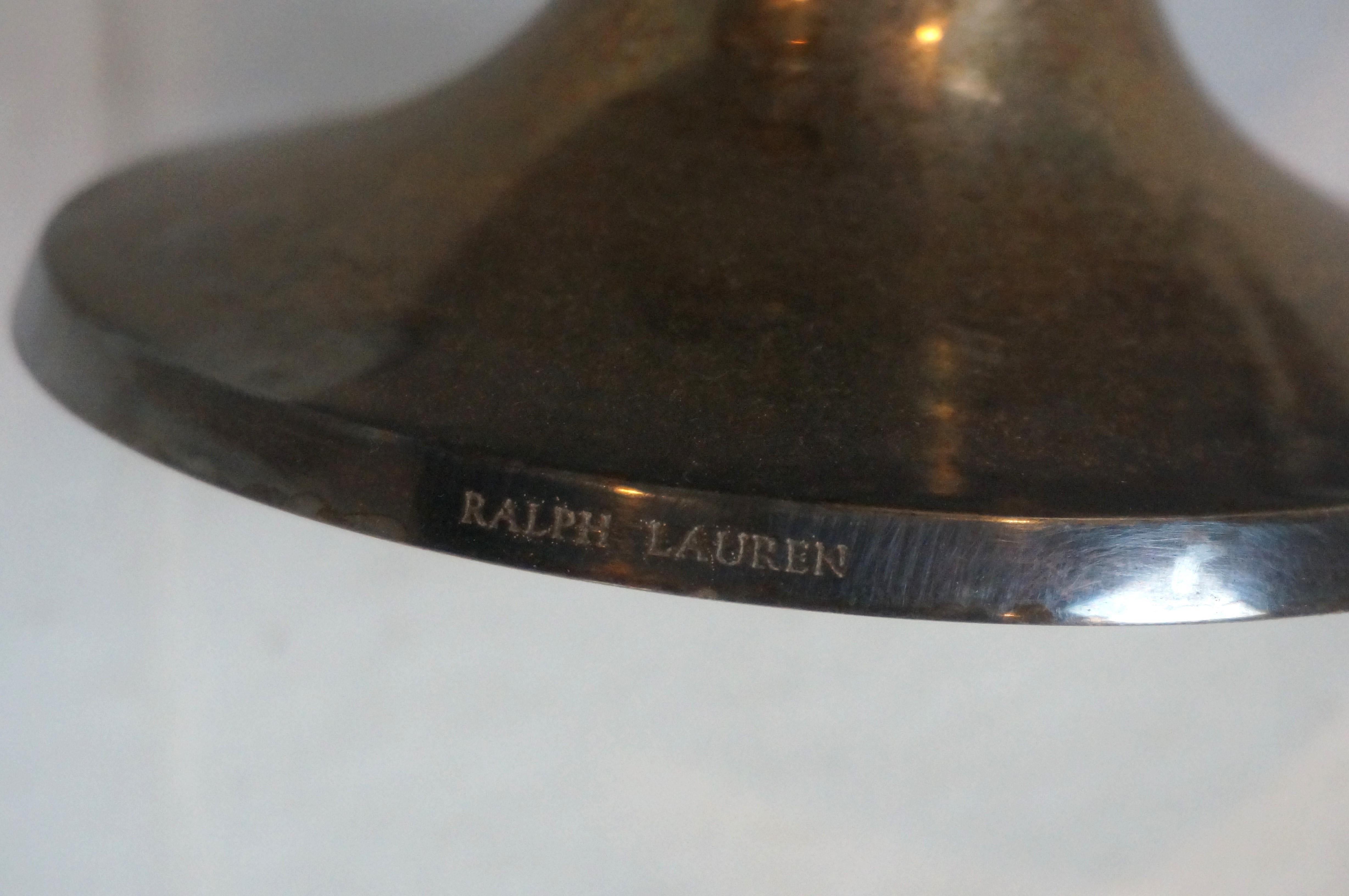 Vintage Ralph Lauren Silverplate Centerpiece Trophy Urn Cup Compote 13