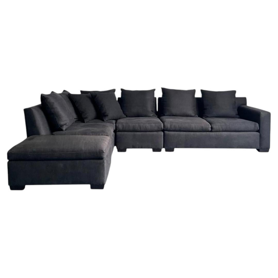 Vintage Ralph Lauren Upholstered Modular Sectional Sofa