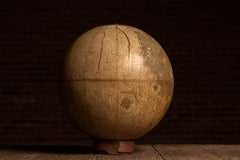 Vintage Rand McNally 12-Inch Lunar Globe with Custom Stand