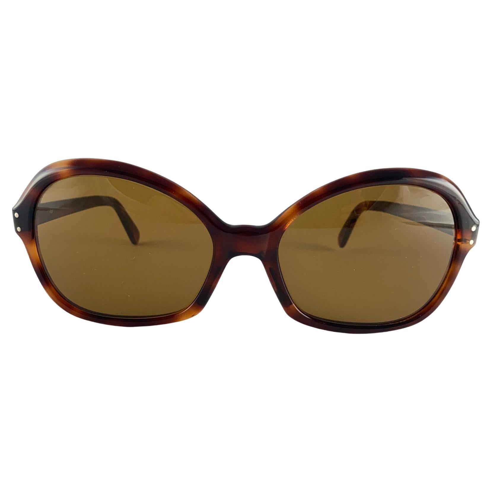 Vintage Rare 1960'S CYBELLE Tortoise Midcentury Sonnenbrille 1960'S im Angebot