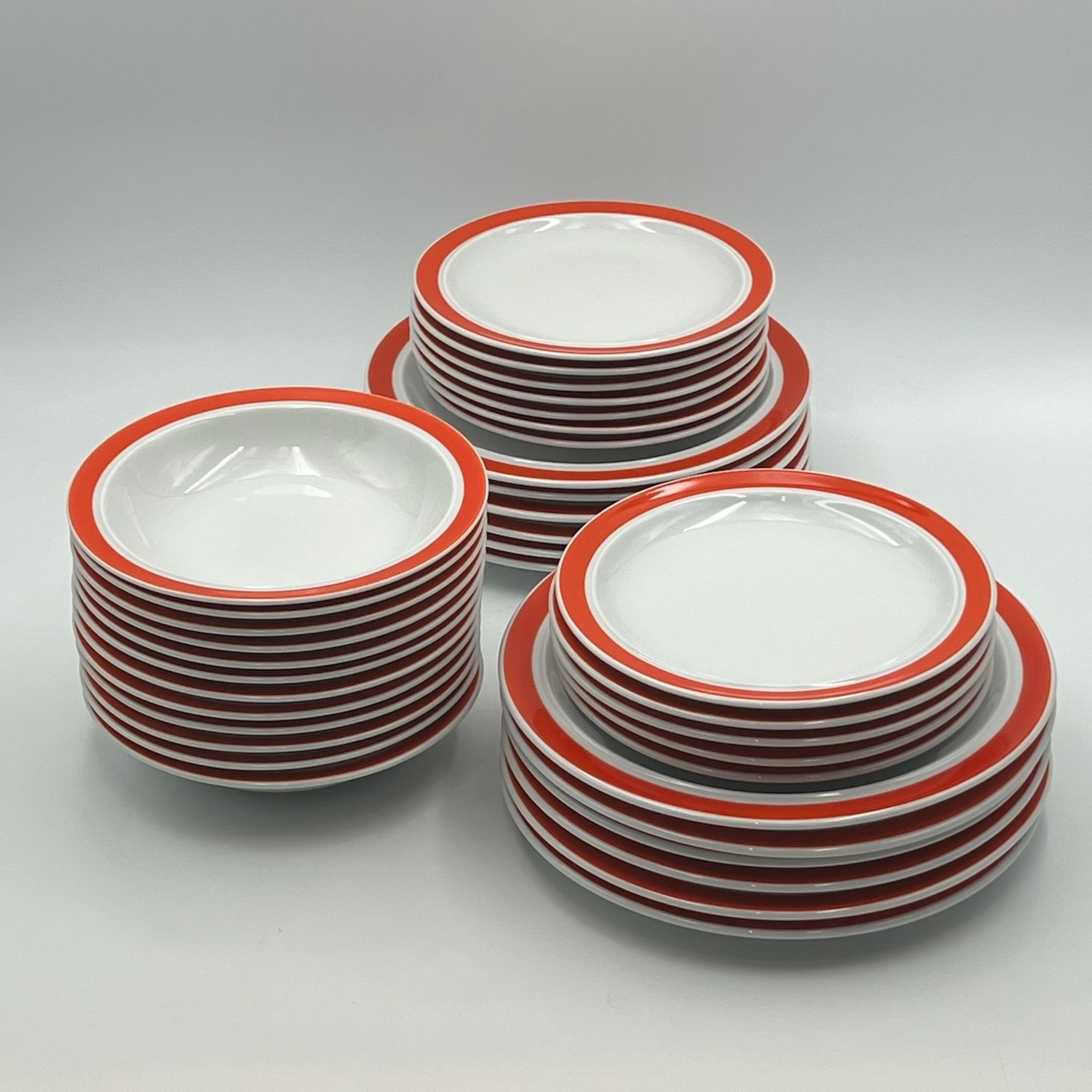 20th Century Vintage Rare 1970s Thomas Rosenthal Tableware Set from West Germany For Sale