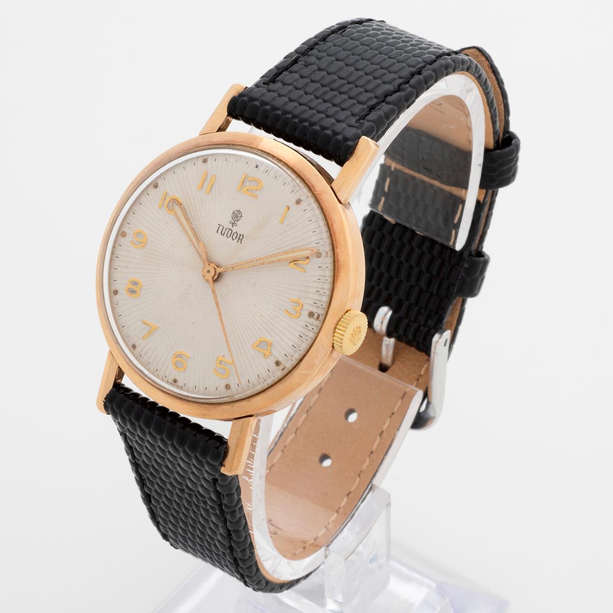 tudor royal leather strap