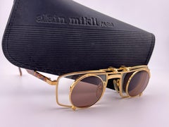 Vintage Raro Alain Mikli 5668 Wim Wenders da collezione Francia Occhiali da sole 1990