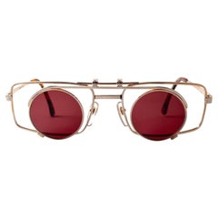 Vintage Rare Alain Mikli 5667 Wim Wenders Sammlerstück Frankreich Sonnenbrille 1990