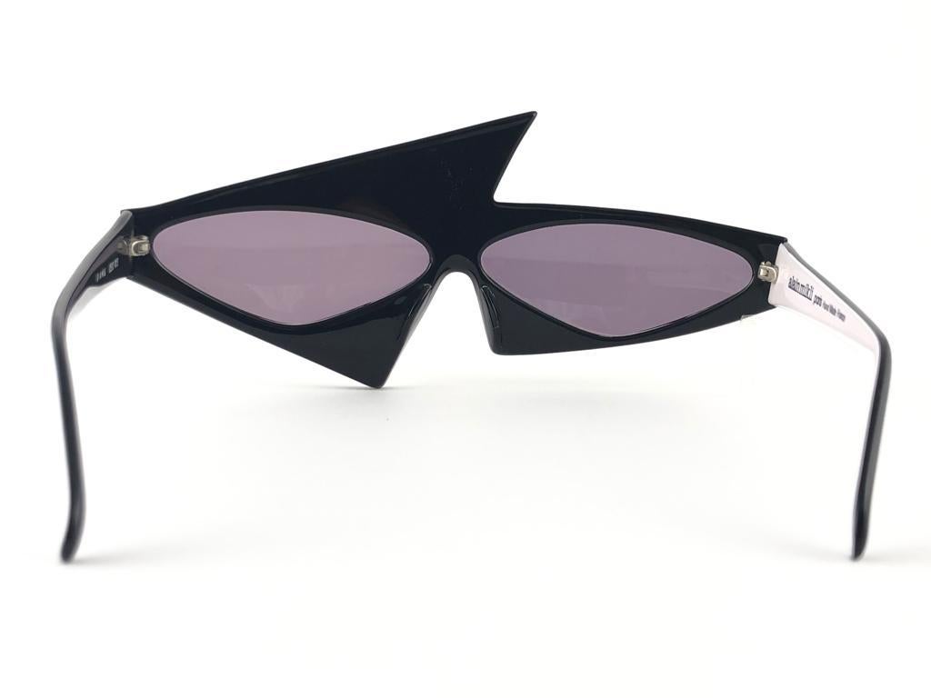 80s triangle sunglasses