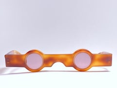 Vintage Rare Alain Mikli AM89 0155 Tortoise Havana France Sunglasses 1989