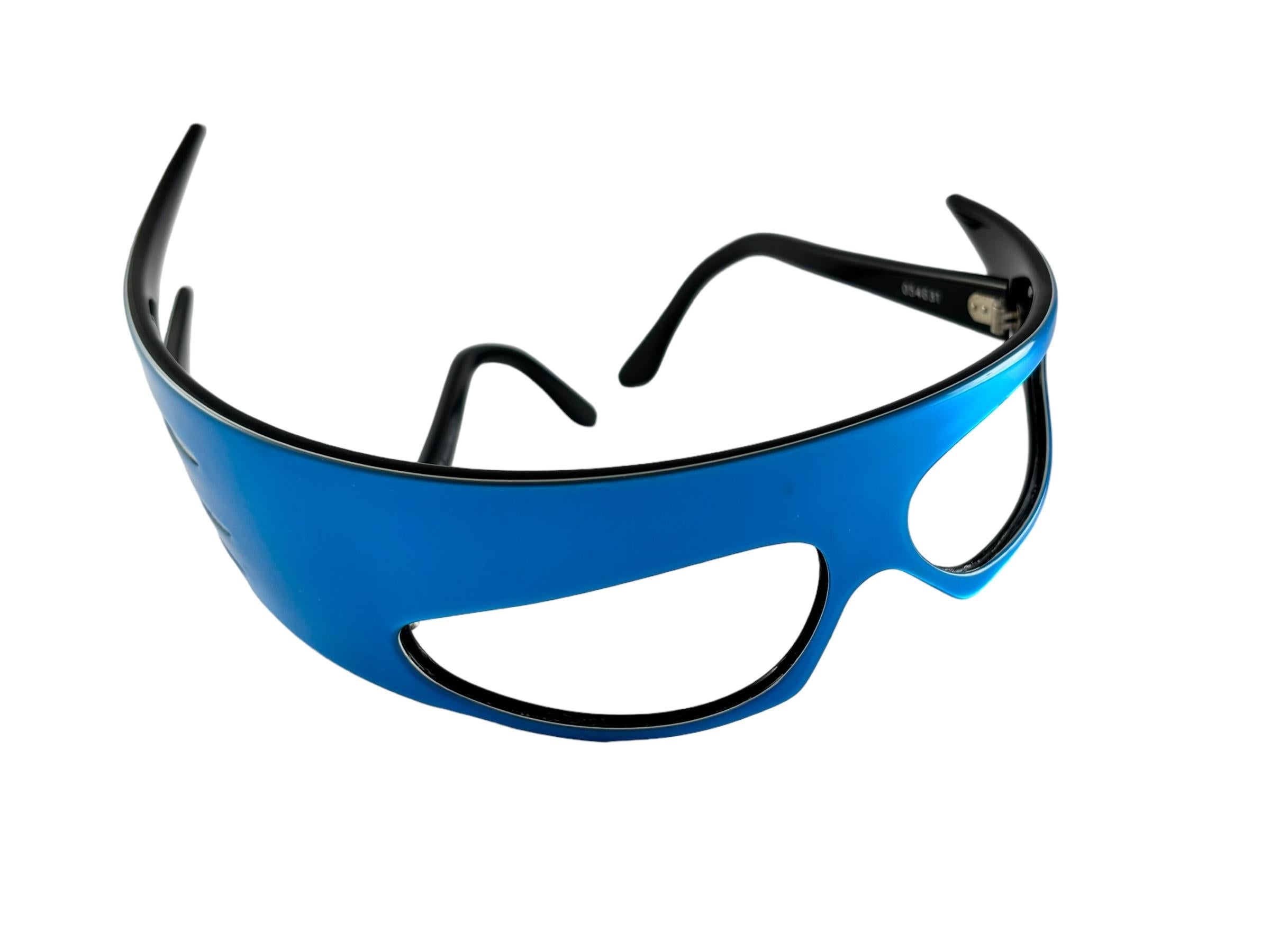 Blue Vintage Rare Alain Mikli  