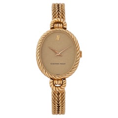Vintage Rare Audemars Piguet Dress 18 Karat Yellow Gold Watch