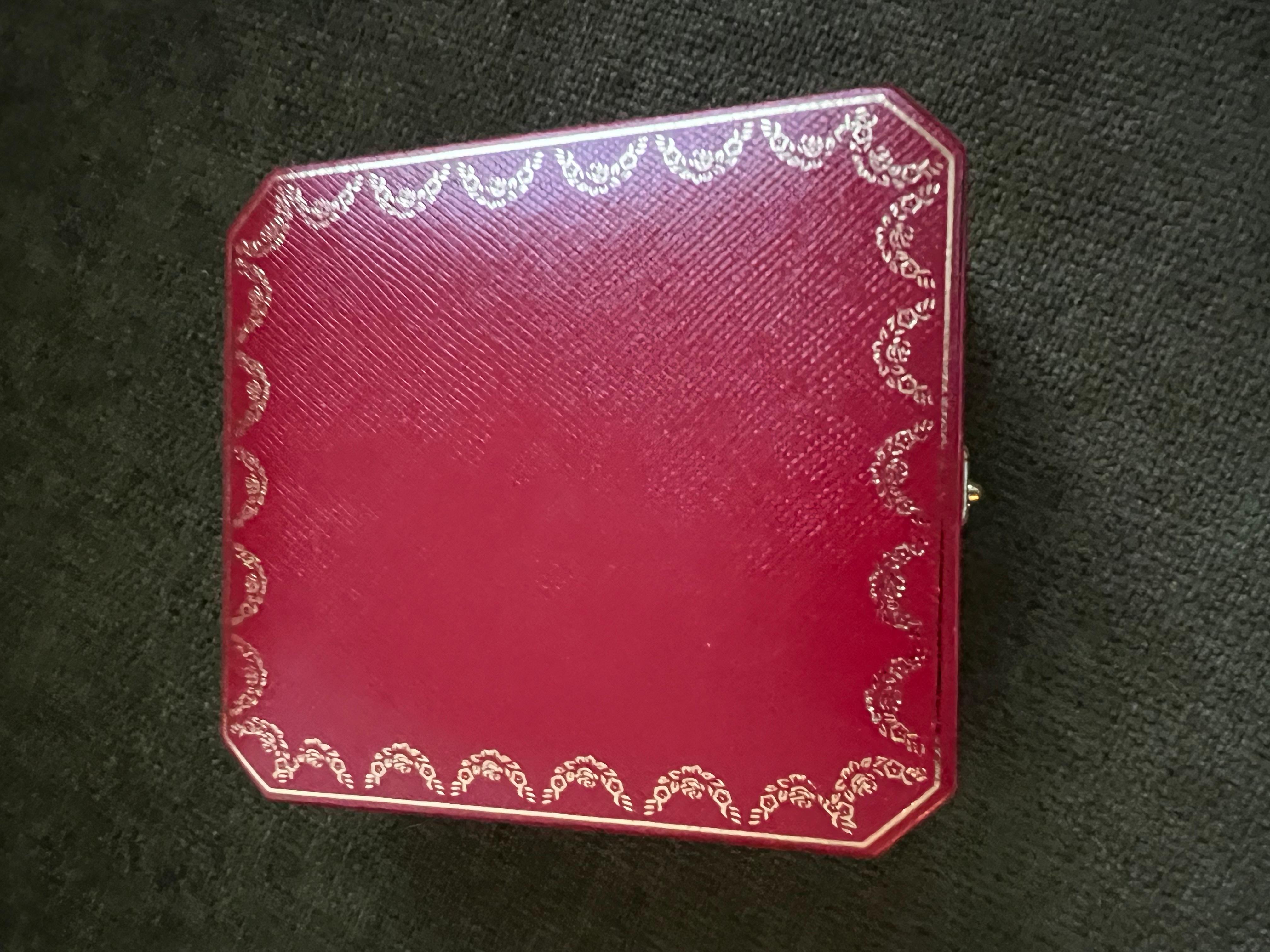 Accendino Cartier vintage e raro con smalto nero 