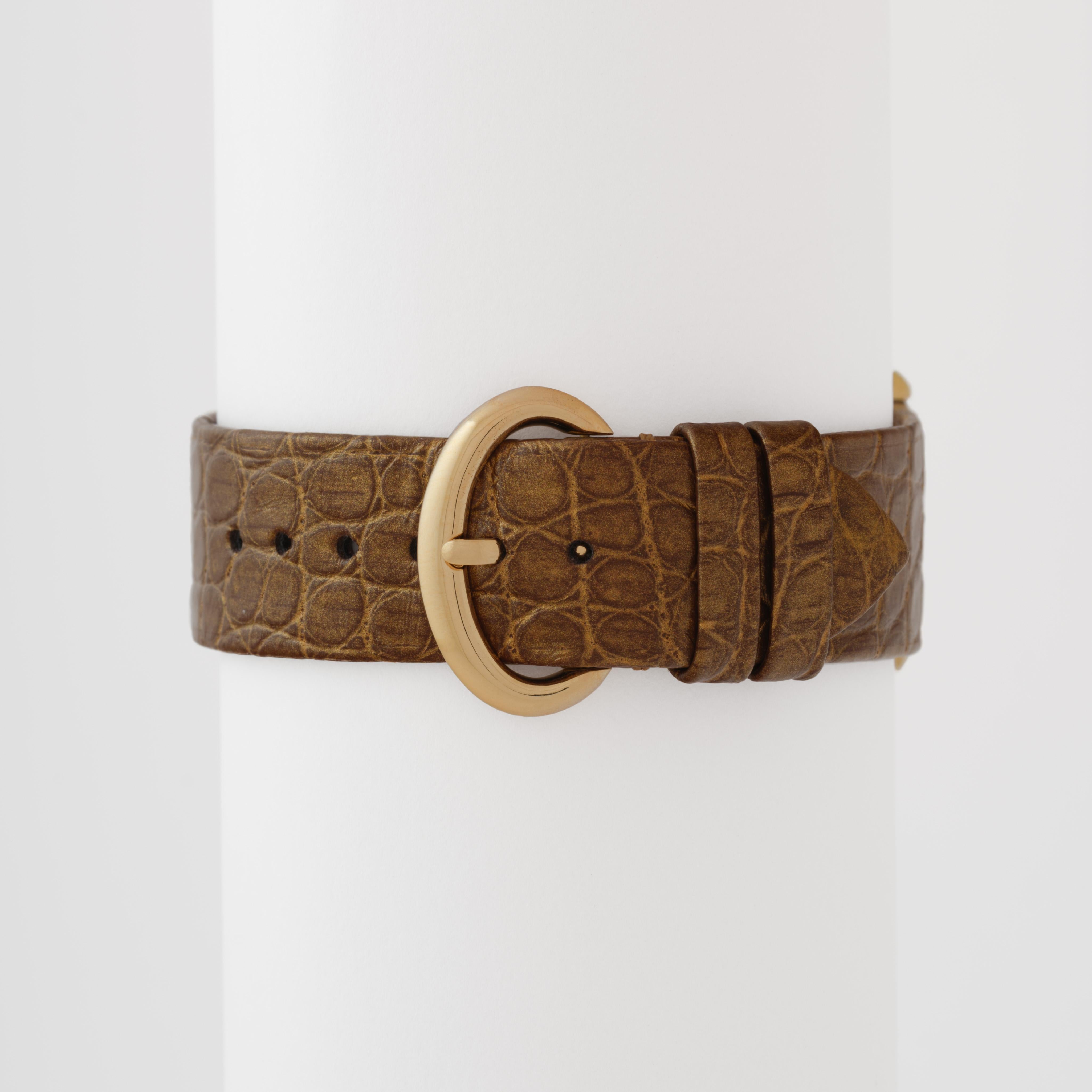 Vintage Rare Chopard Model No 4015/1 18 Karat Yellow Gold Card en vente 3