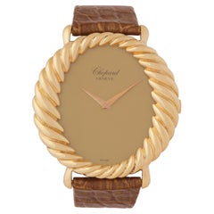 Vintage Rare Chopard Modello 4015/1 18 Karat Yellow Gold Card