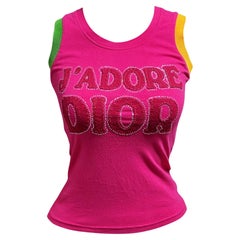 Vintage Rare CHRISTIAN DIOR by John Galliano Tank top