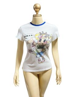 Vintage Rare - CHRISTIAN DIOR - J'adore Dior Cartoon shirt