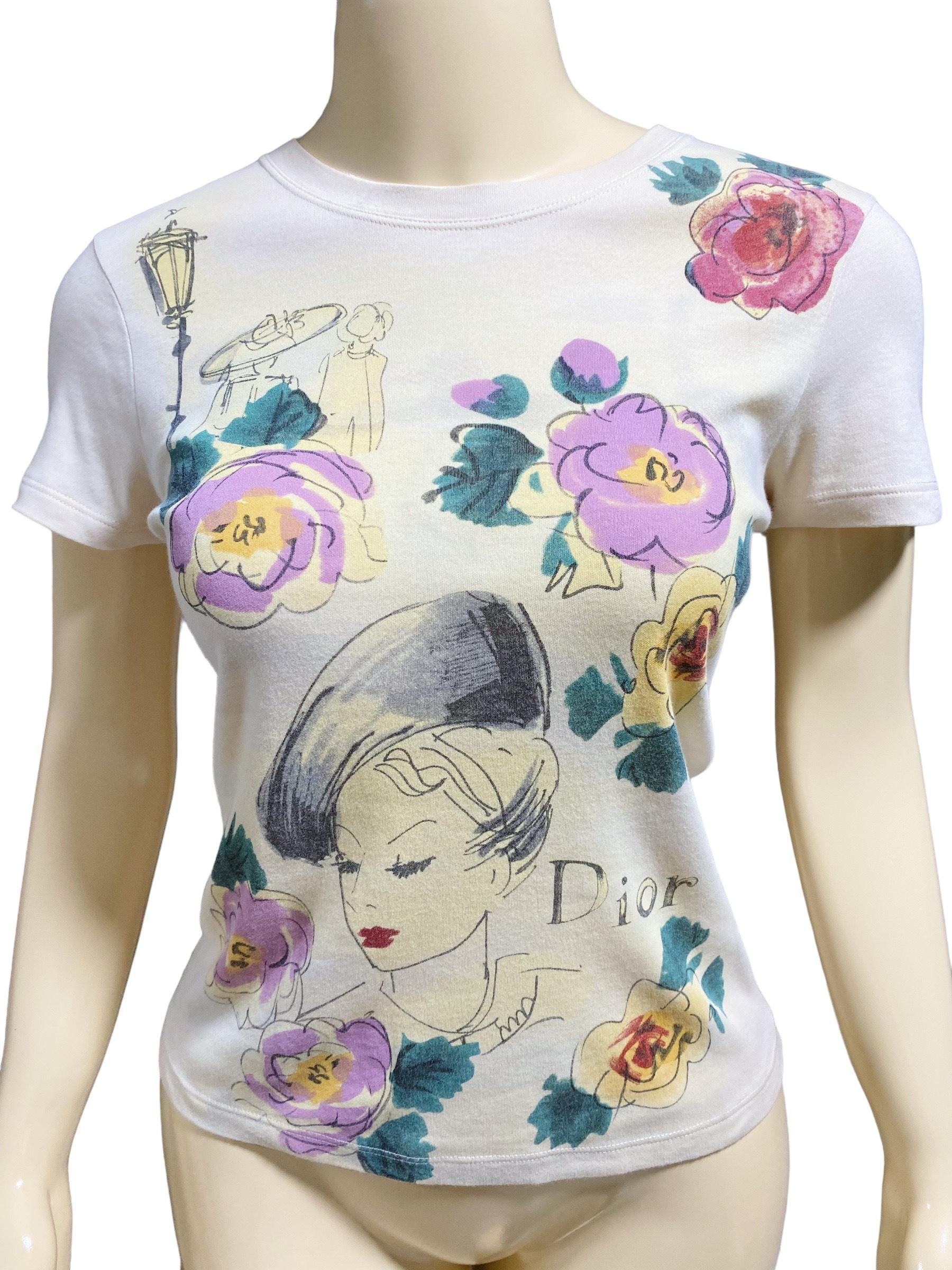 Haut vintage rare CHRISTIAN DIOR & John Galliano 2005 Bon état - En vente à Iba, PH