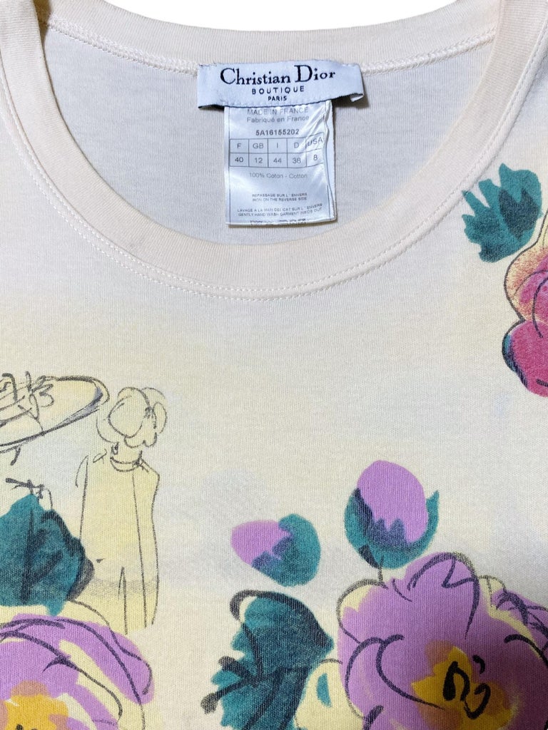 Vintage Rare - CHRISTIAN DIOR and John Galliano 2005 floral Vintage Rare - CHRISTIAN DIOR and John Galliano 2005 floral