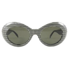 Vintage Raro Christian Dior Pre Optyl Sobredimensionado Impreso 60'S Gafas de sol Austria