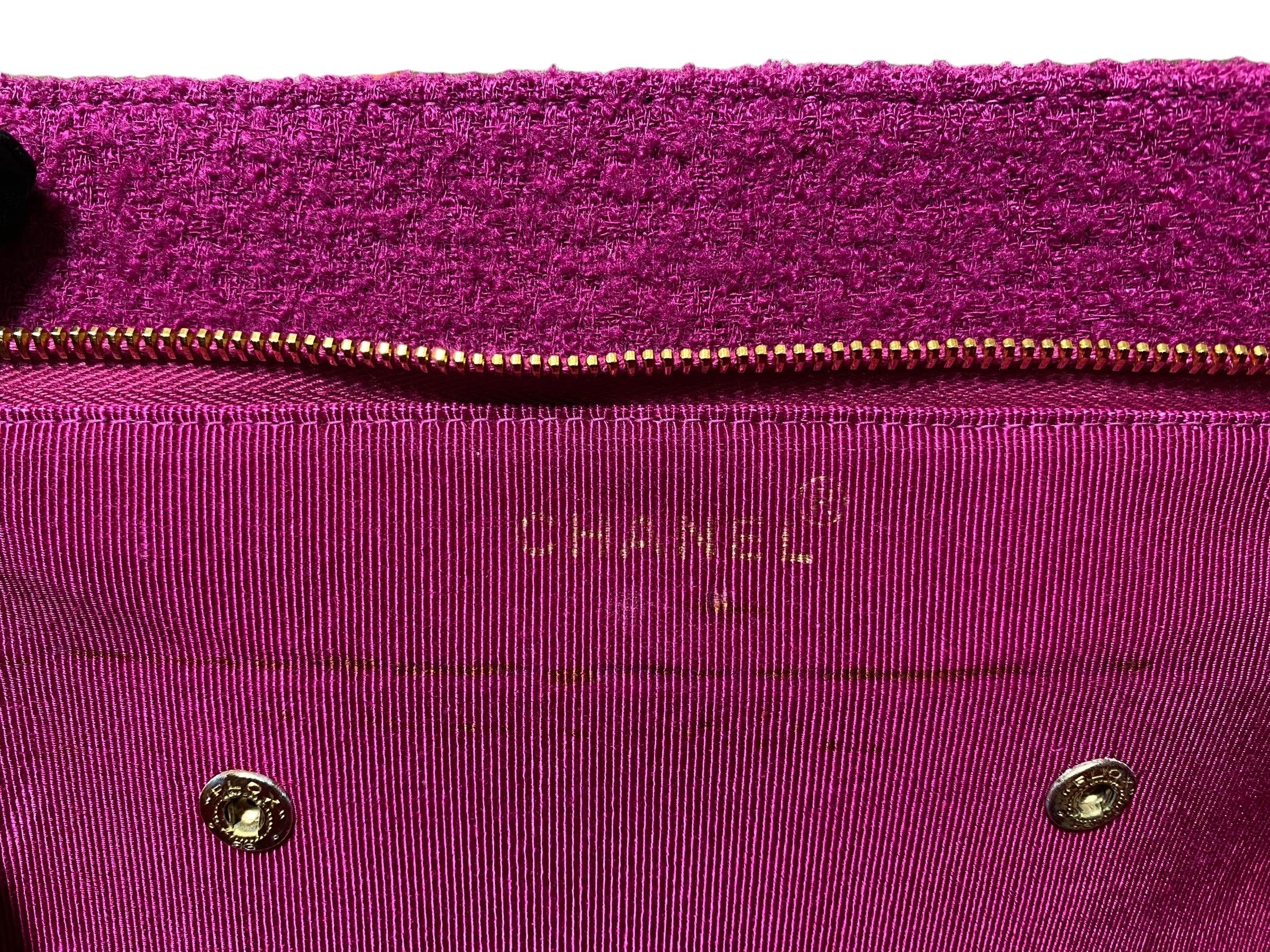 Vintage Rare Circa 1995 CHANEL Emily in Paris -  Mademoiselle Shopping Tote bag For Sale 5