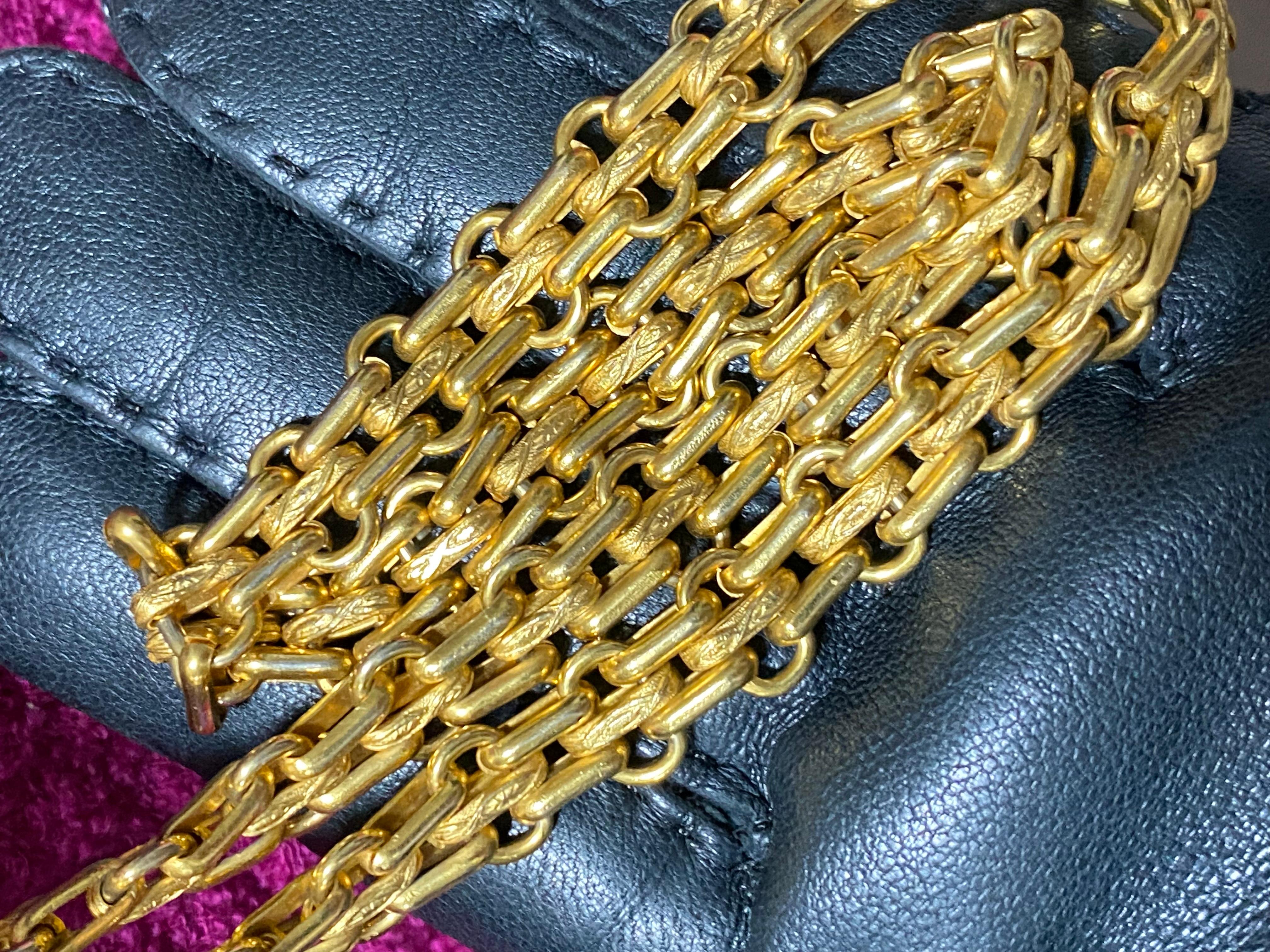 Vintage Rare Circa 1995 CHANEL Emily in Paris -  Mademoiselle Shopping Tote bag For Sale 10