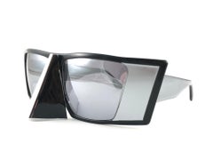 Vintage Rare Collector Alain Mikli AM 88  Nose Guard Avantgarde Sunglasses 1988