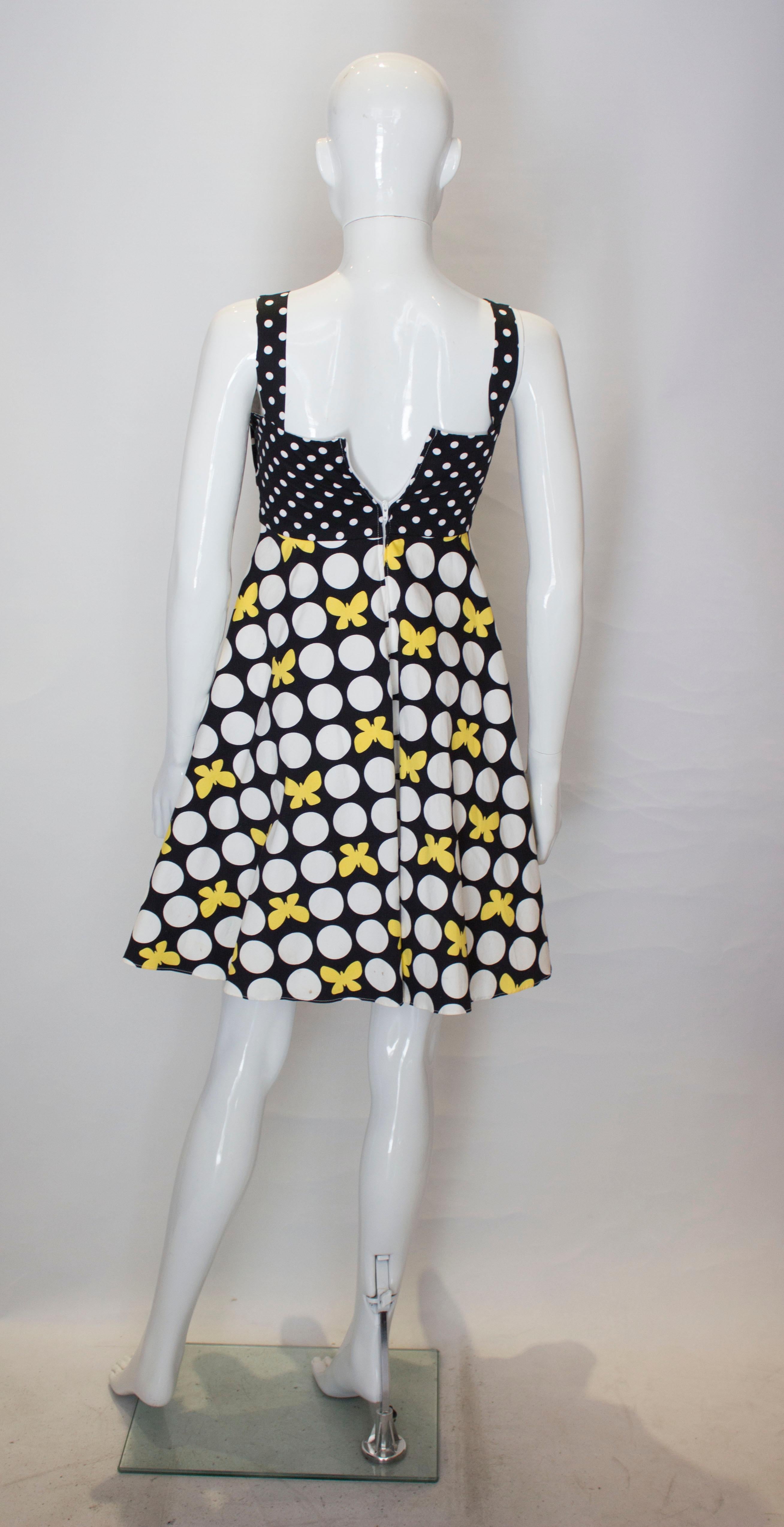 Vintage Rare Editions Cotton Sundress For Sale 2