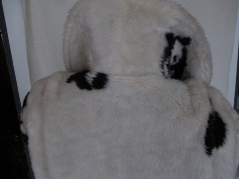 Real panda fur coat deals