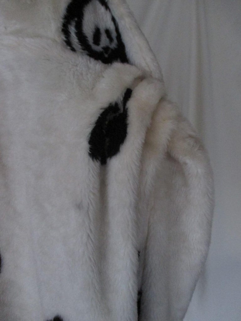 Real panda fur coat hotsell