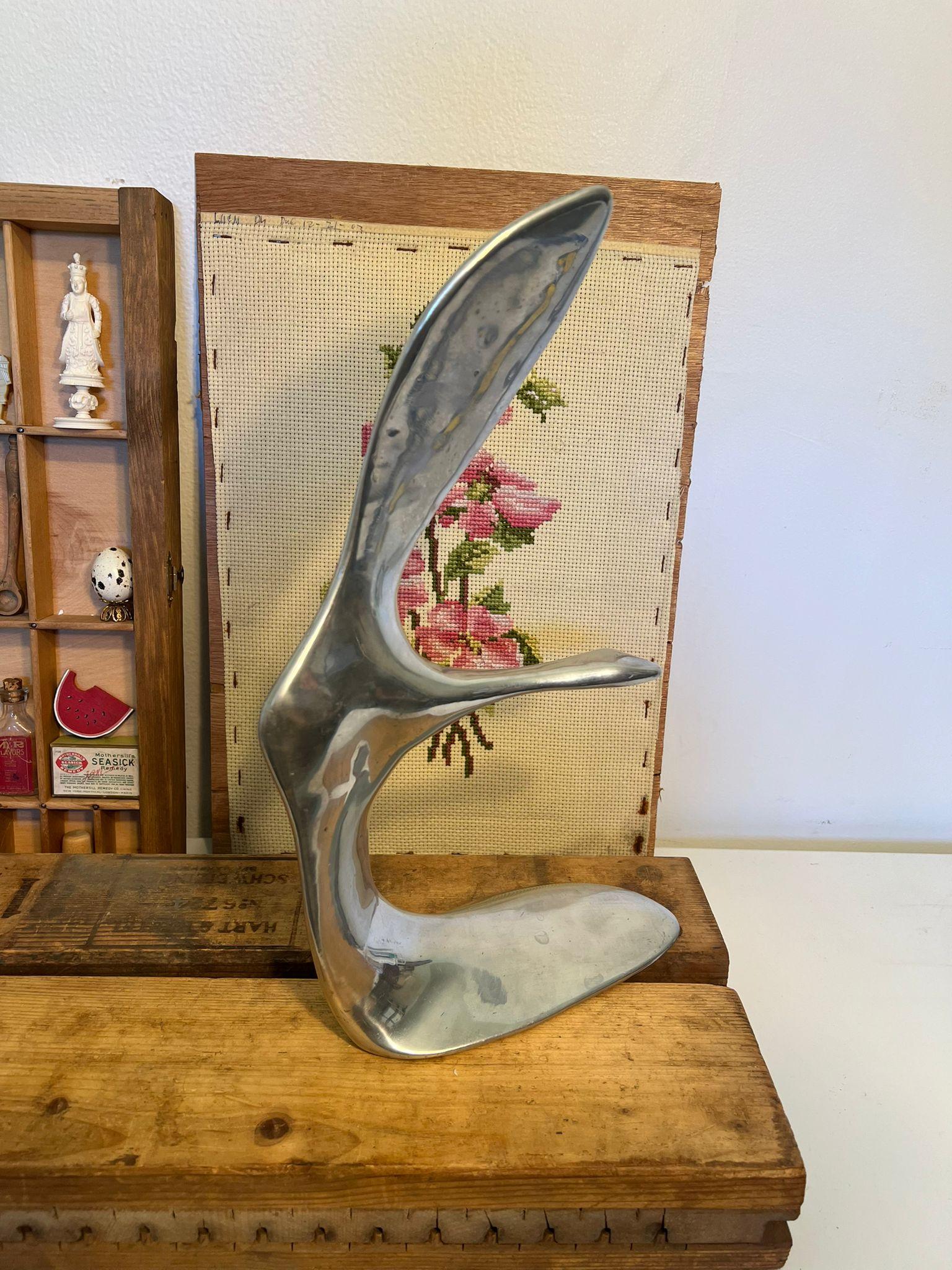 Mid-Century moderno Rara oca in alluminio Hoselton vintage #434 in vendita
