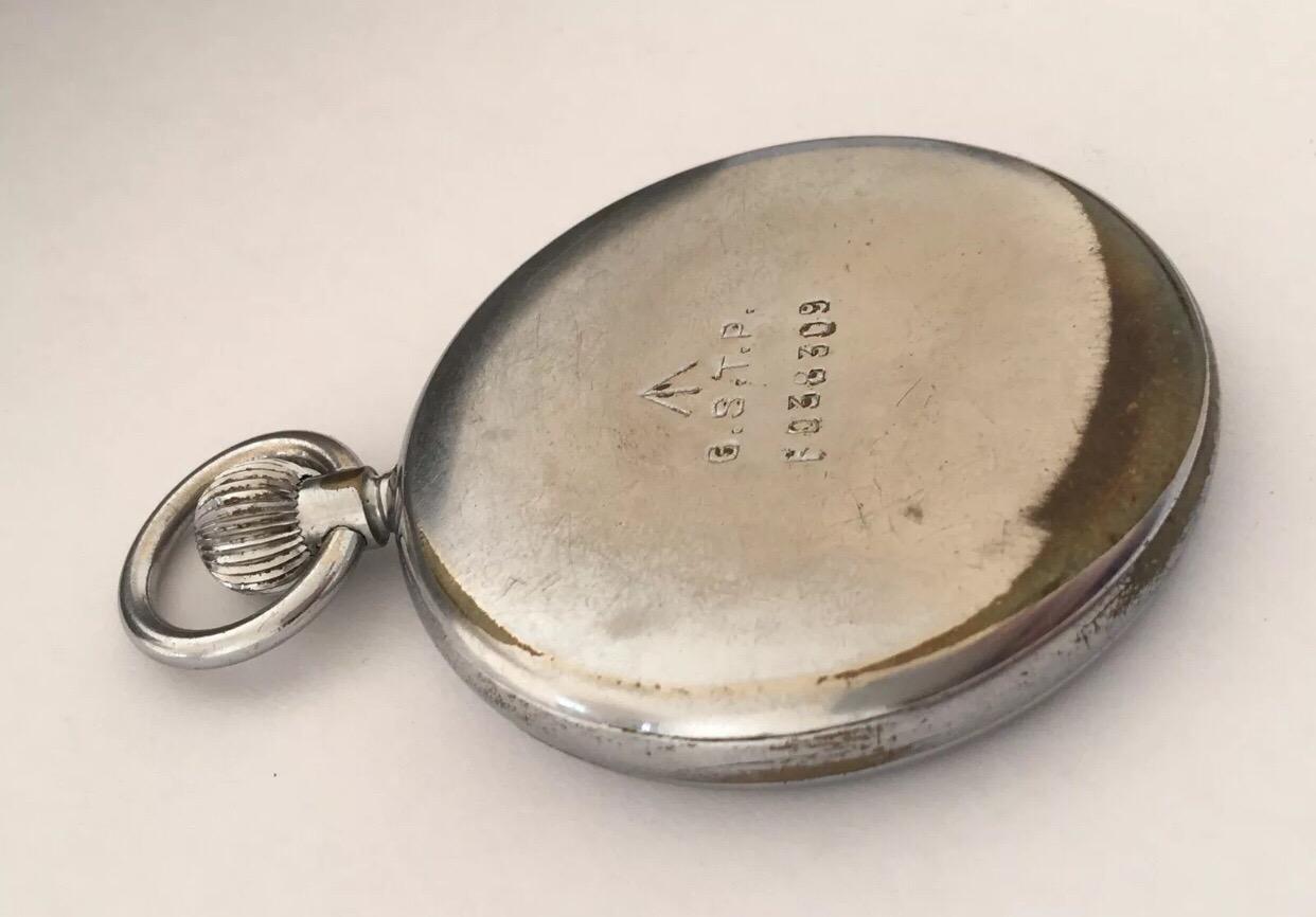 Vintage Rare Jaeger Le Coultre Military Pocket Watch 4