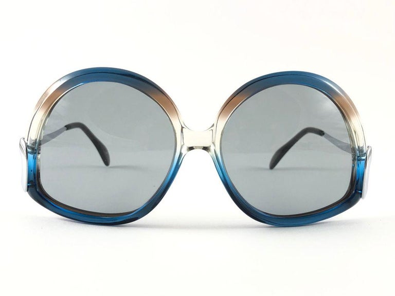Vintage Rare Menrad M508 Funky Multicolor Blue and Silver 