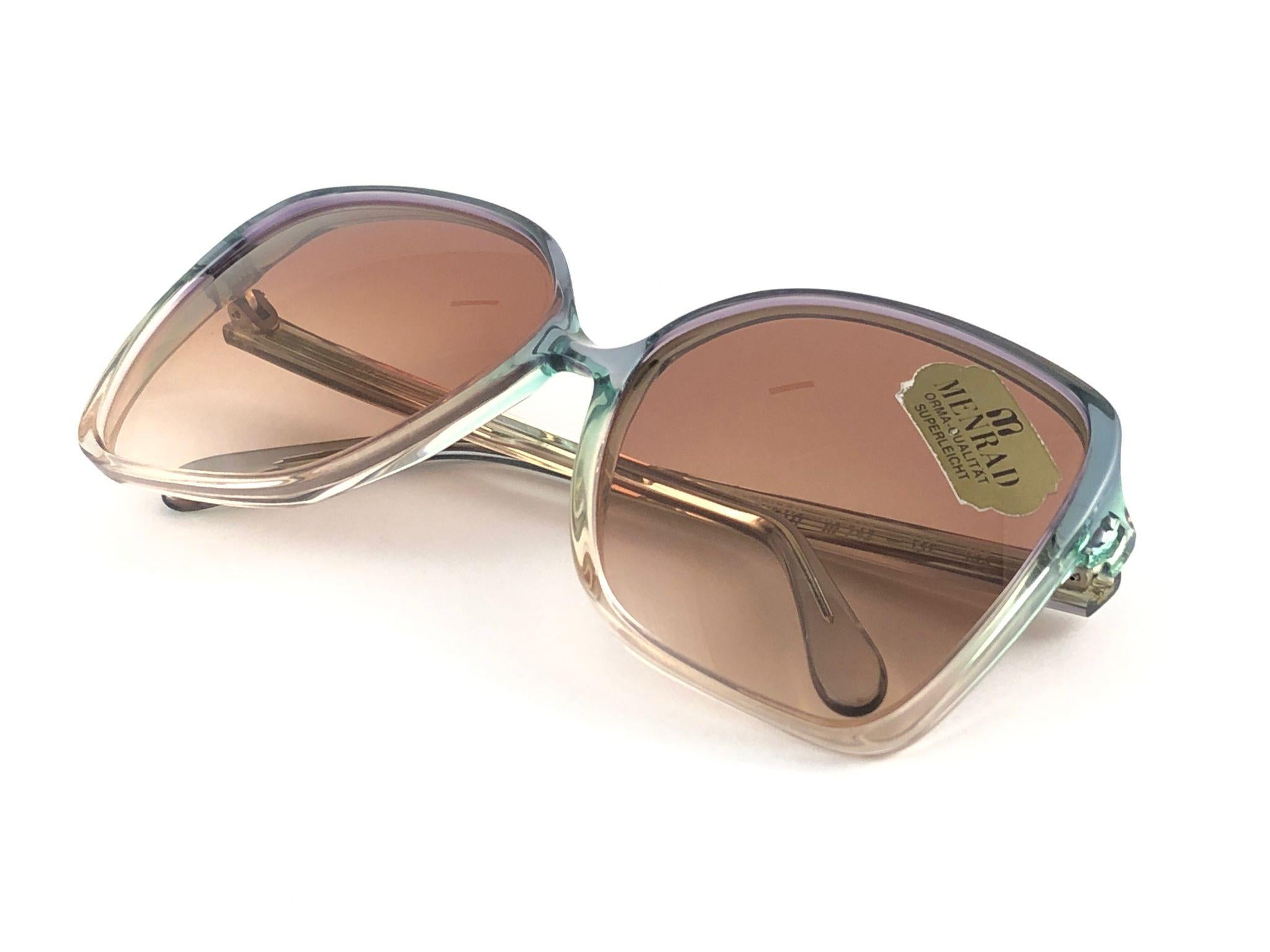 Vintage Rare Menrad M742 Funky Übergröße  1970er Jahre Sonnenbrille im Angebot 3