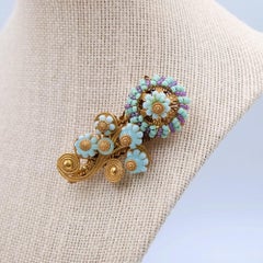 Vintage Rare Miriam Haskell Brooch 1950s