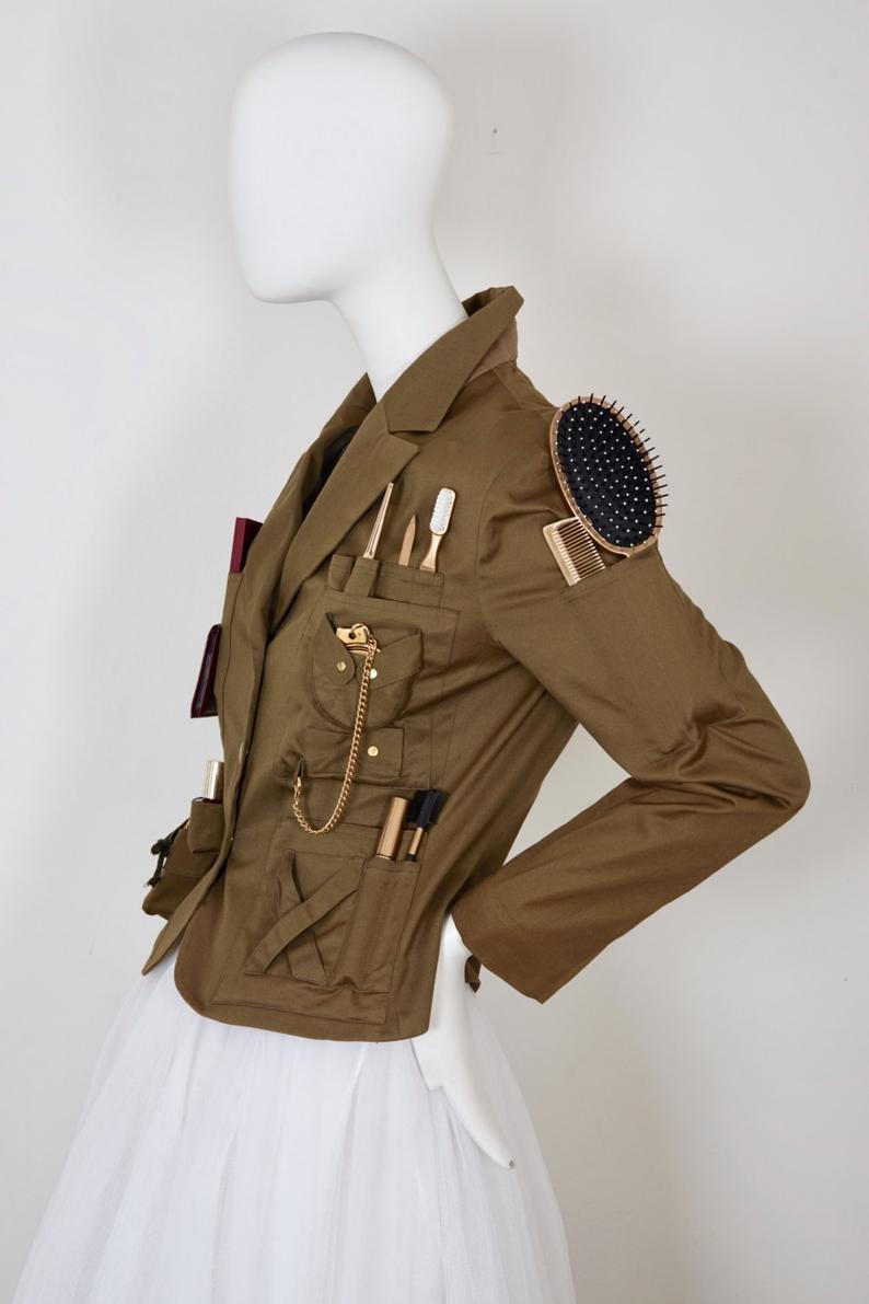vintage safari jacket