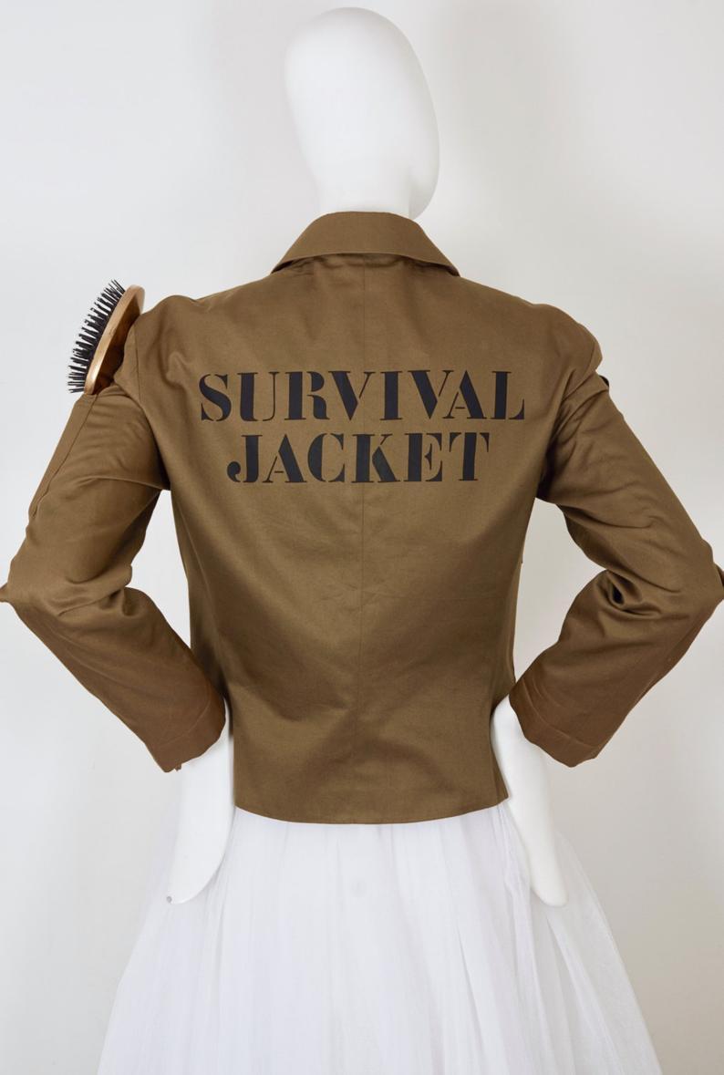 moschino safari jacket