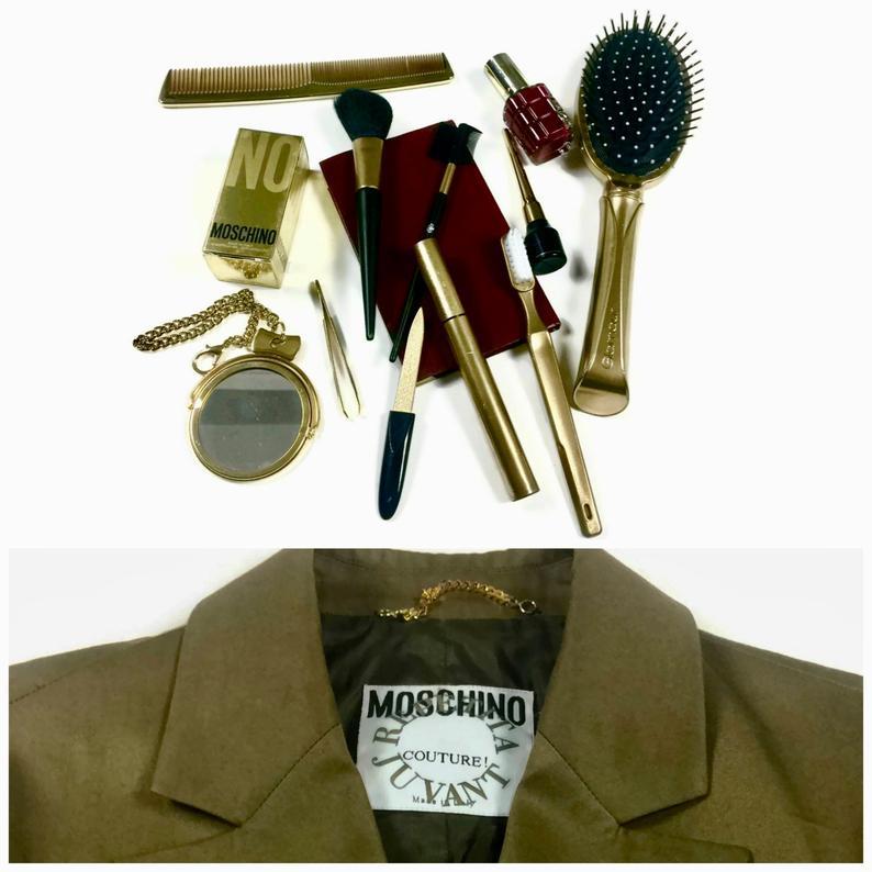 moschino military jacket