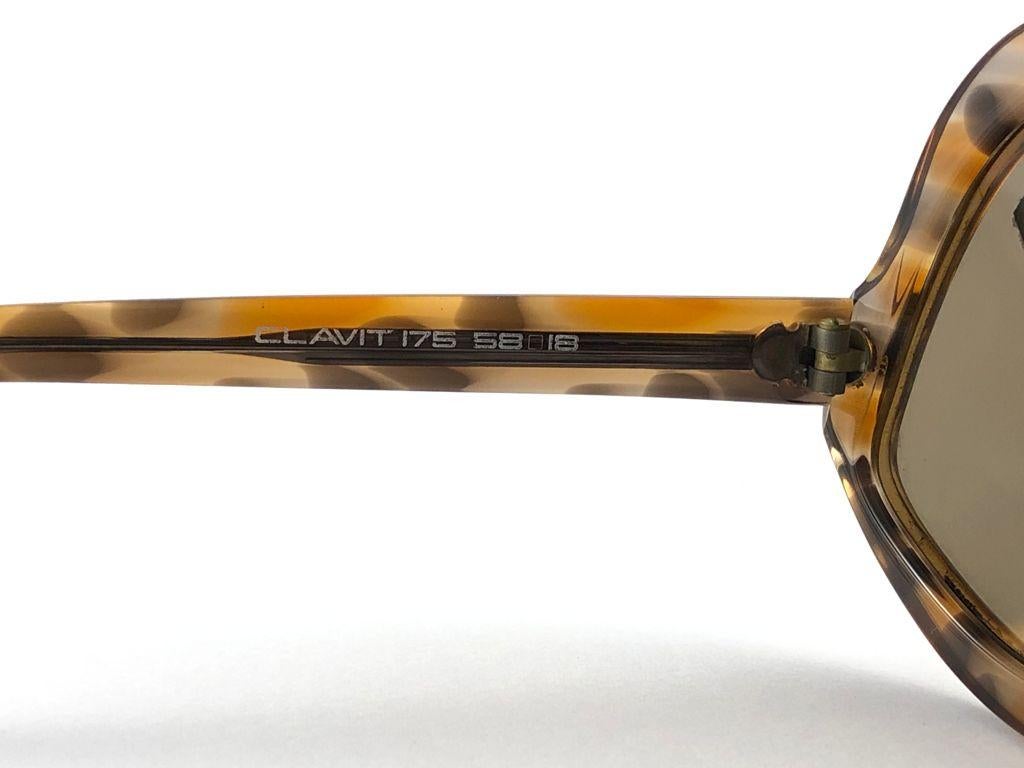 Vintage Rare Neostyle Clavit 175 Übergröße 1970 Sonnenbrille im Angebot 1