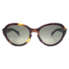 Vintage Rare Pierre Marly 1960' Charade 
Occhiali da sole oversize tartaruga Francia