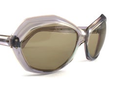 Occhiali da sole vintage rari Pierre Marly Nicky Oversize Avantgarde 1960