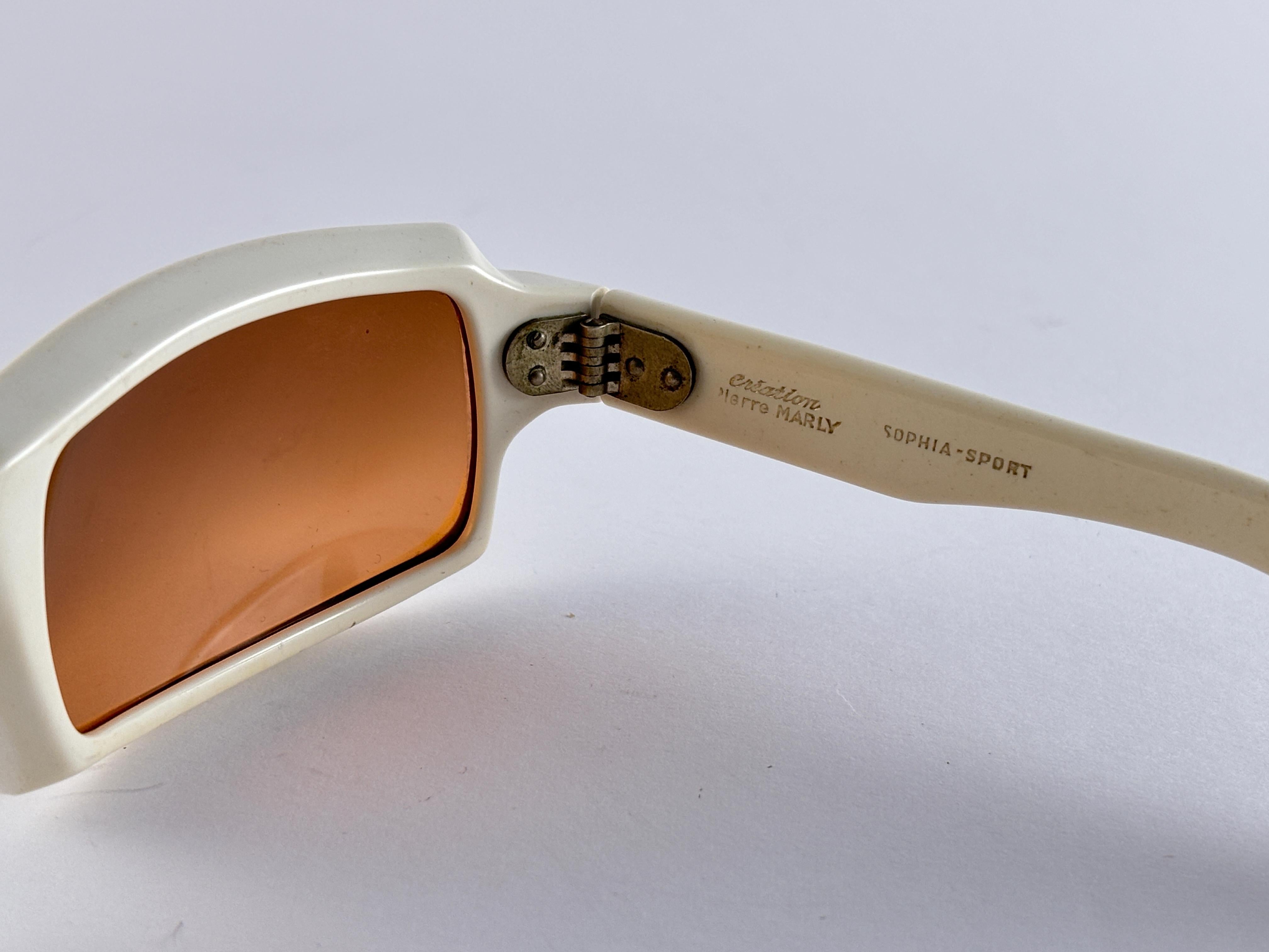 Lunettes de soleil Vintage Rare Pierre Marly Sophia Sport Avantgarde 1952 Excellent état - En vente à Baleares, Baleares