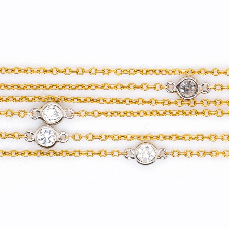 Vintage Rare Platinum and 18k Yellow Gold Signed Tiffany and Co ...
