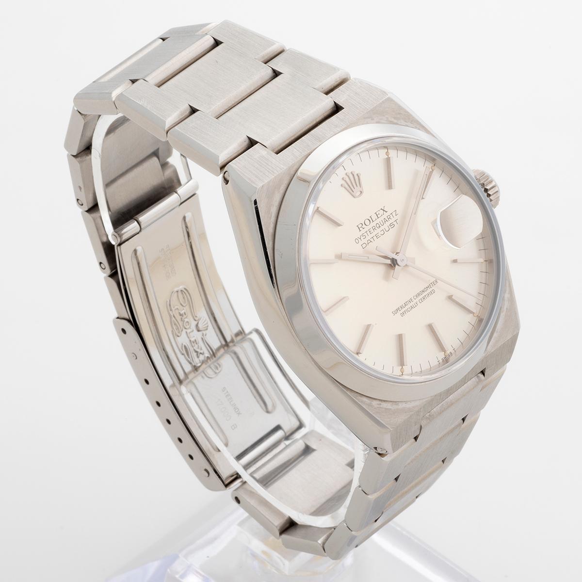 rolex oysterquartz box