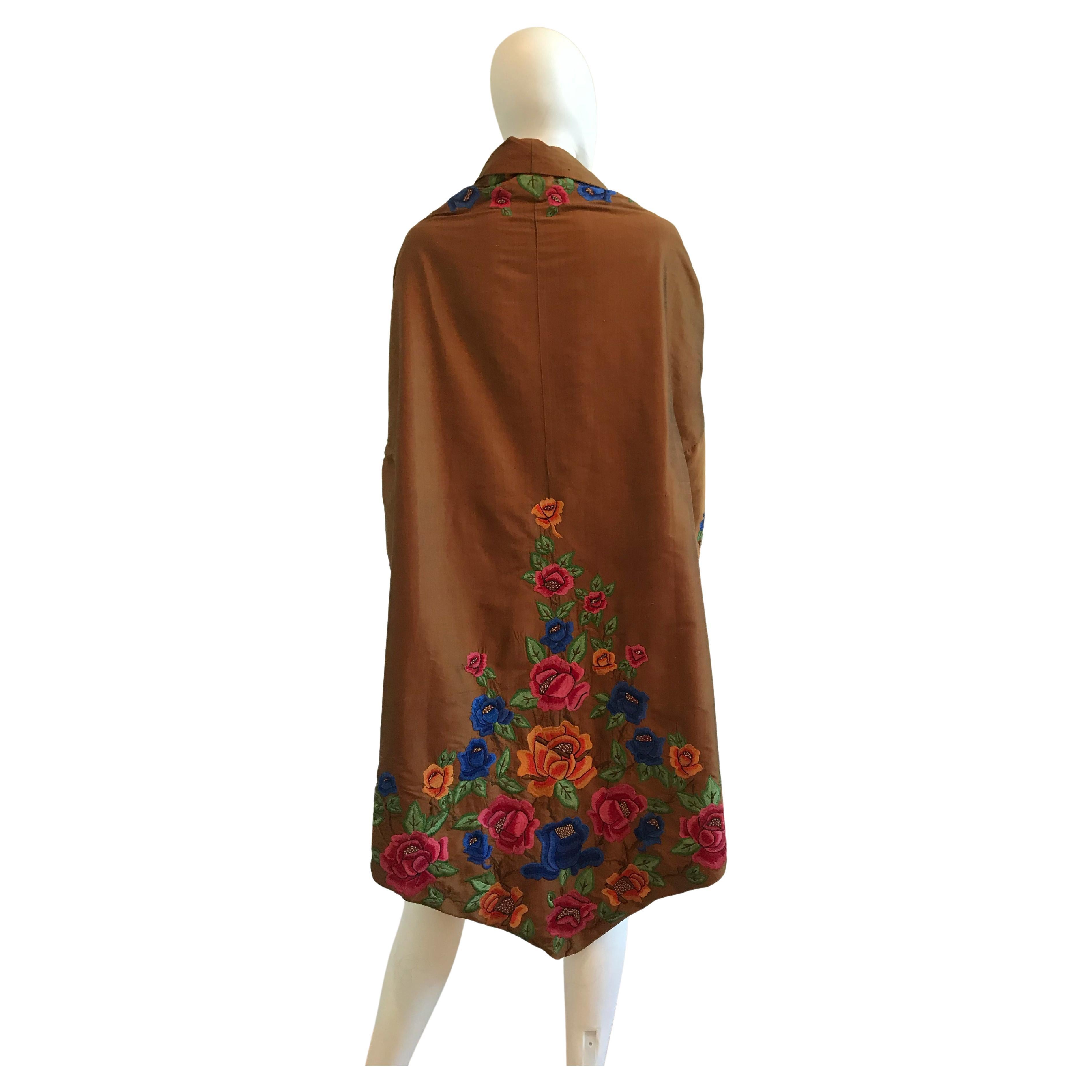 VINTAGE RARE Romeo Gigli for Callaghan Floral Silk Floral Embroidered Jacket
Embroidered Floral Motif

Please be mindful that this piece has led a previous life, and may tell its story through minor imperfection. Purchasing this item continues its