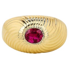 Vintage Rare Tiffany & Co. NO HEAT Burma Ruby Cocktail