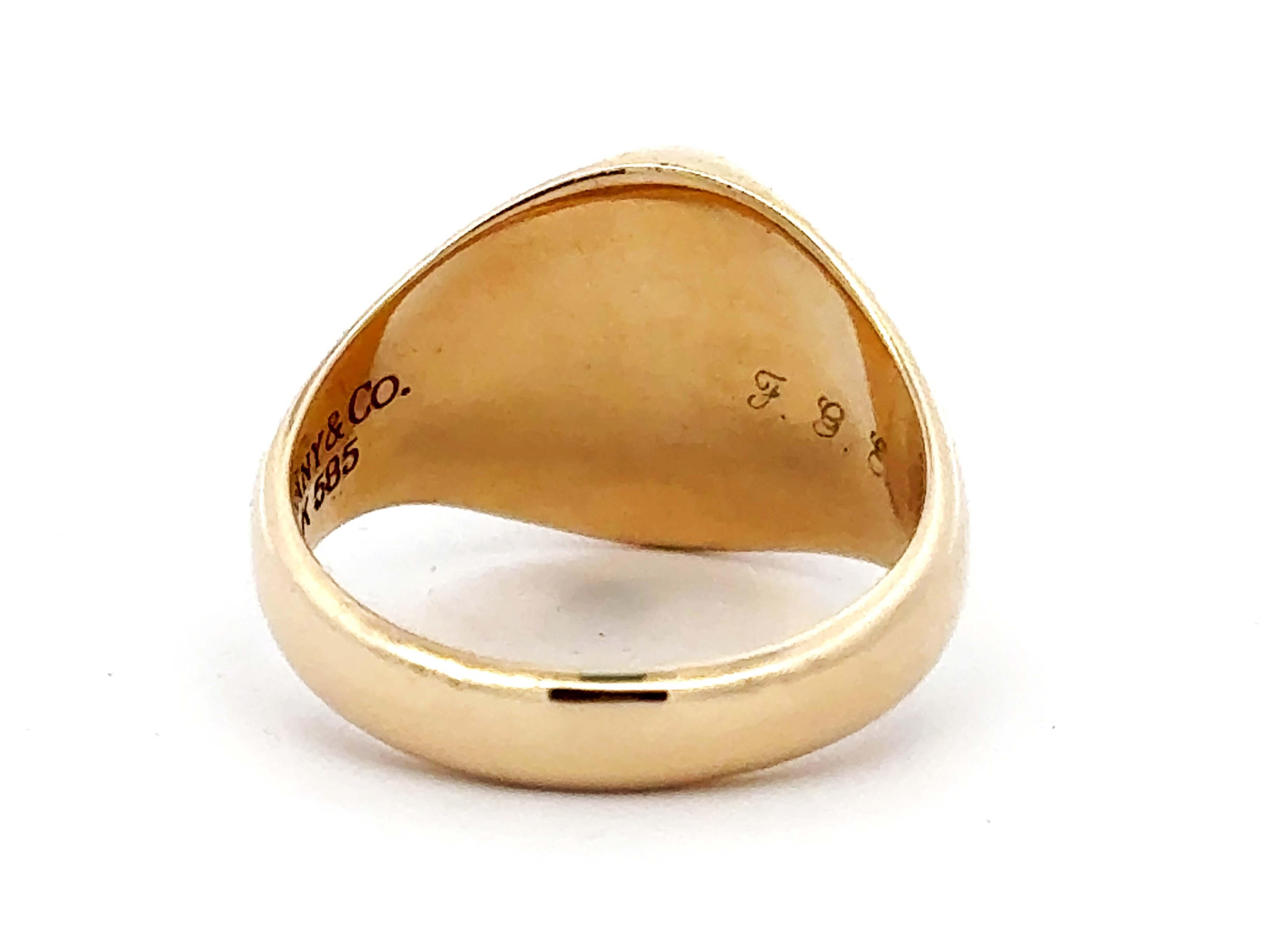 Anello da mignolo tiffany on sale